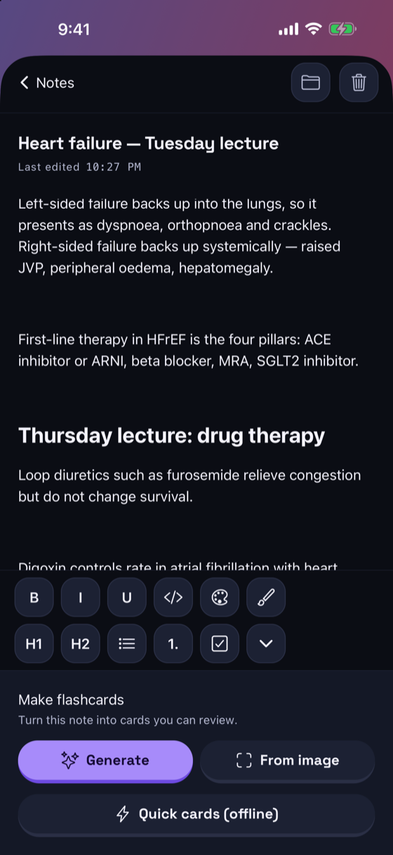 Thursday's lecture, added to the bottom of Tuesday's note